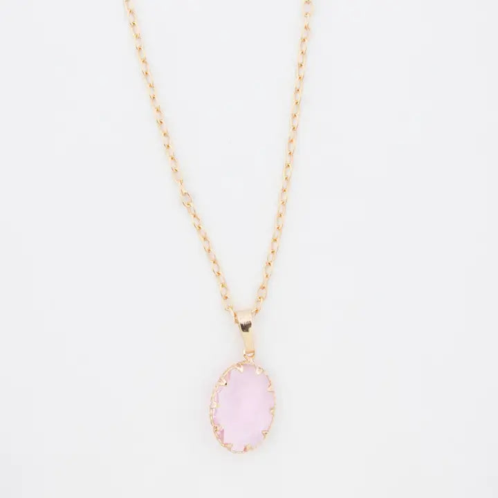 Blush Farrah Pendant Necklace