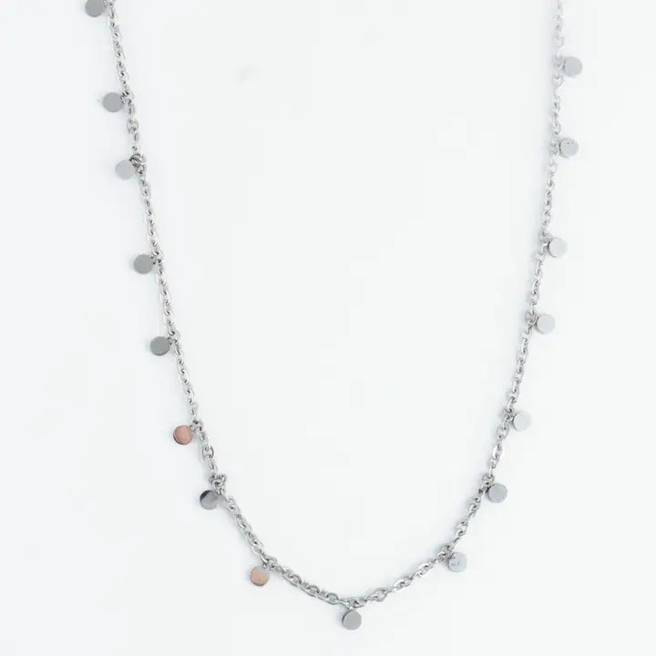 Narelle 16” Disc Chain Necklace