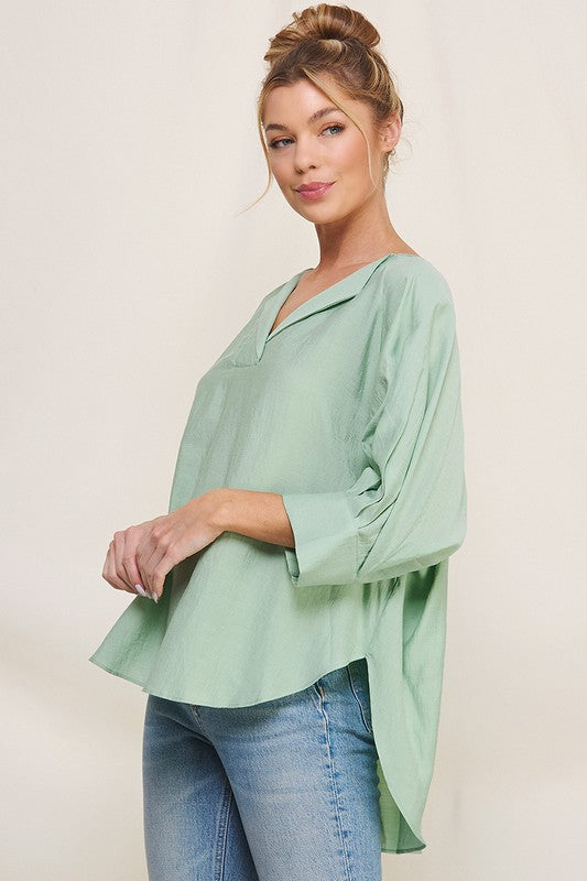 Laurel Sage Blouse