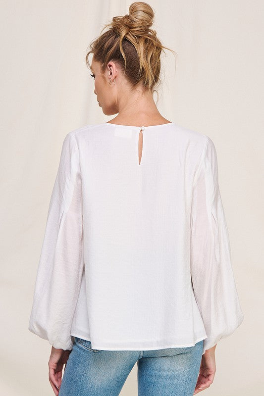 Textured Woven Blouse