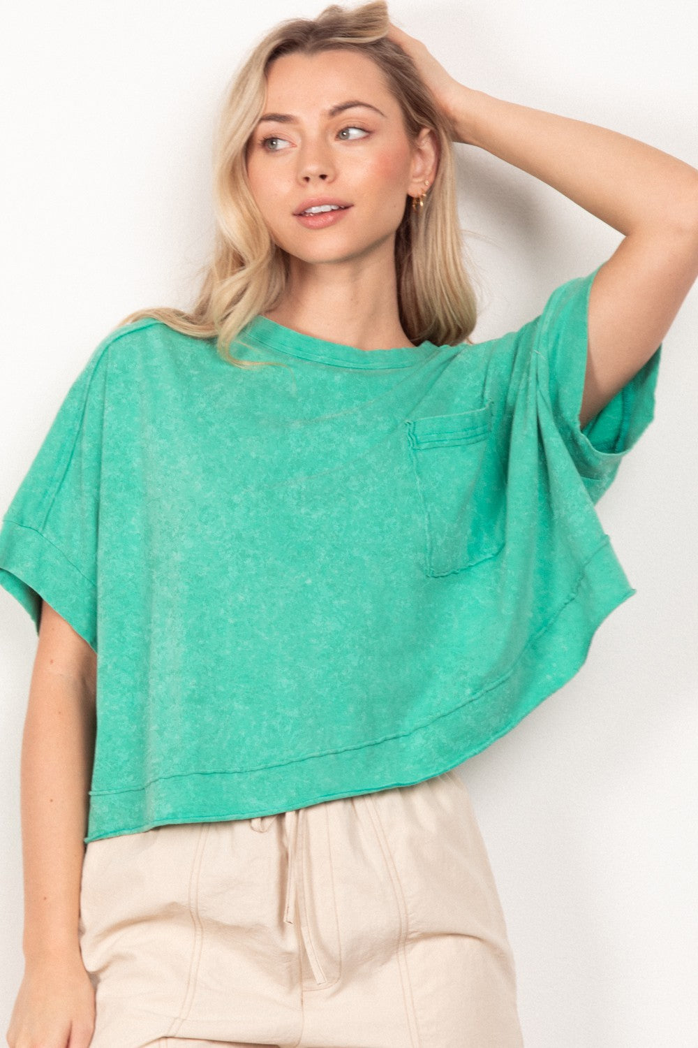 Mineral Washed Comfy Top