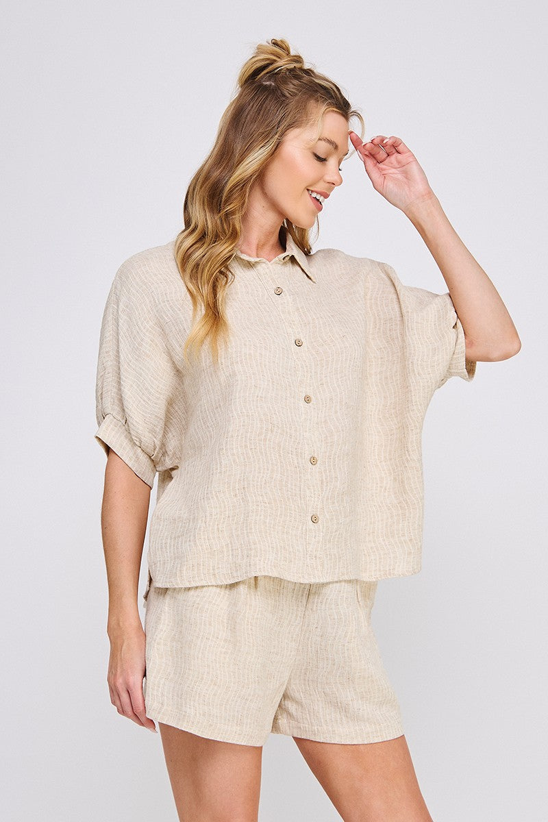 Sandy Wave Blouse
