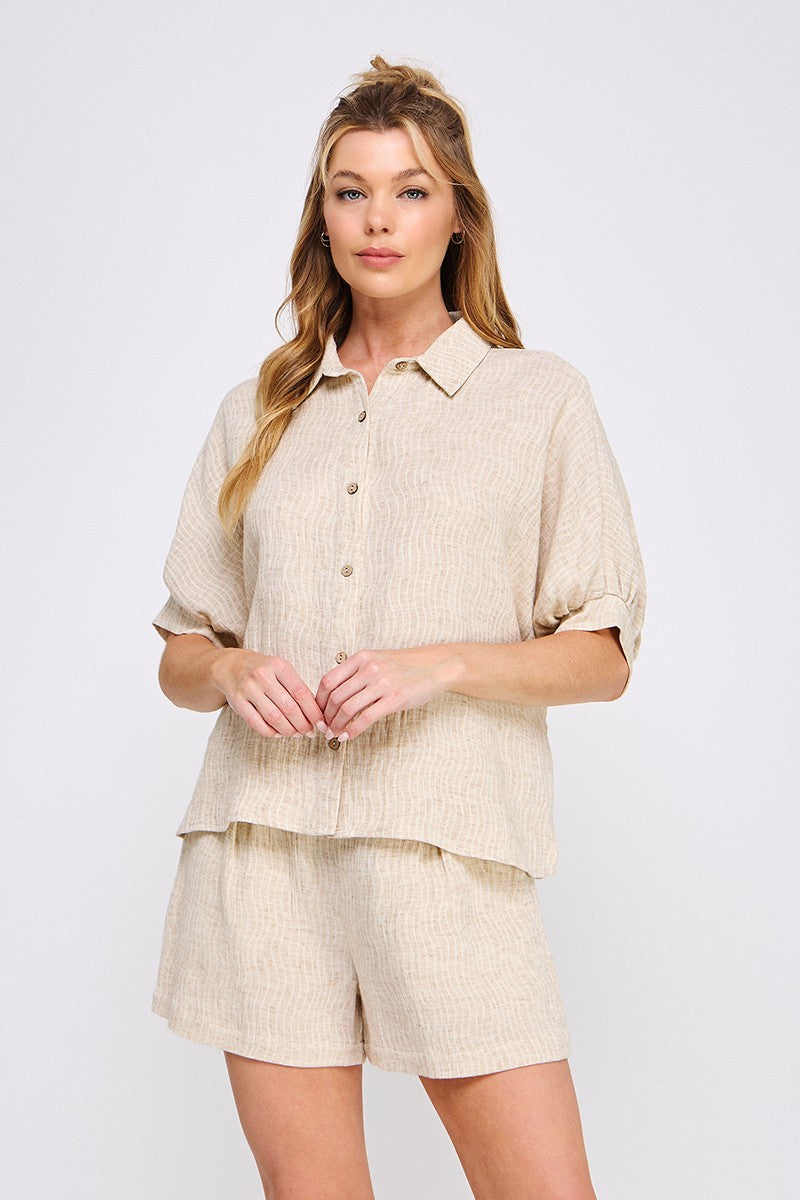 Sandy Wave Blouse