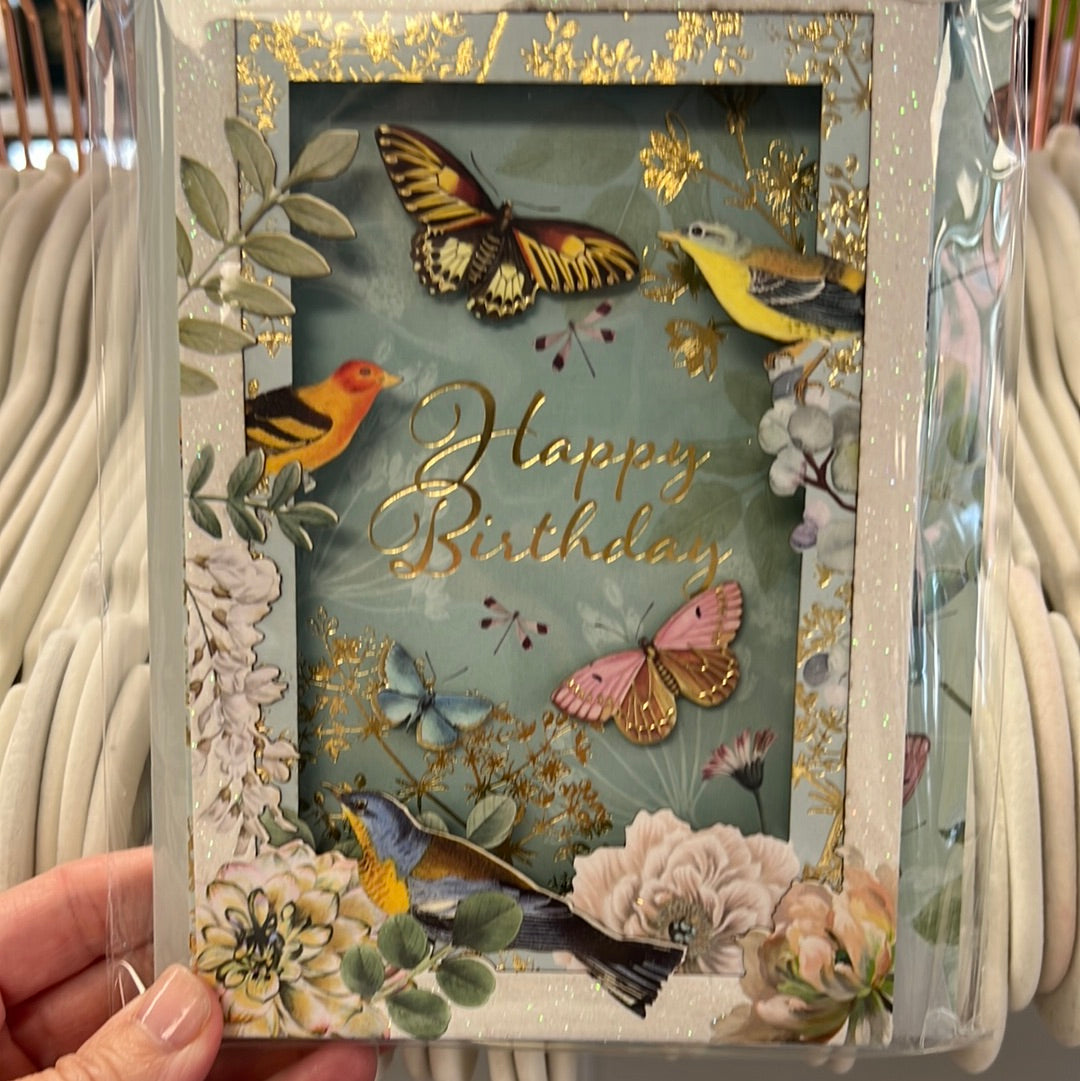 Shadow box card