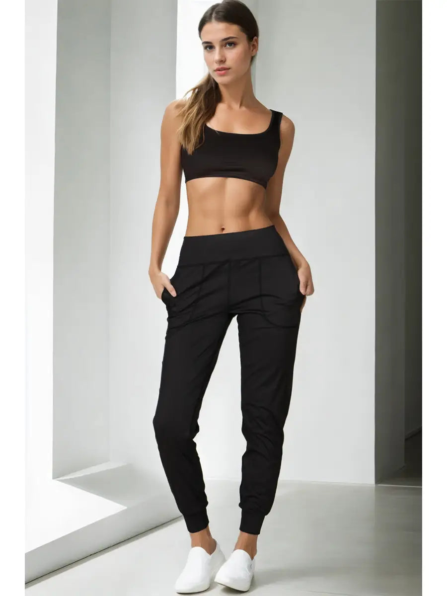 Joggers - High Waisted