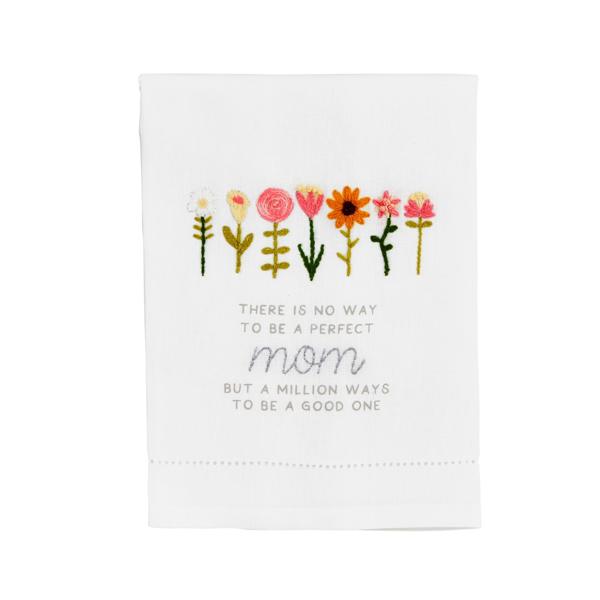 Perfect Mom Embroidered Towel