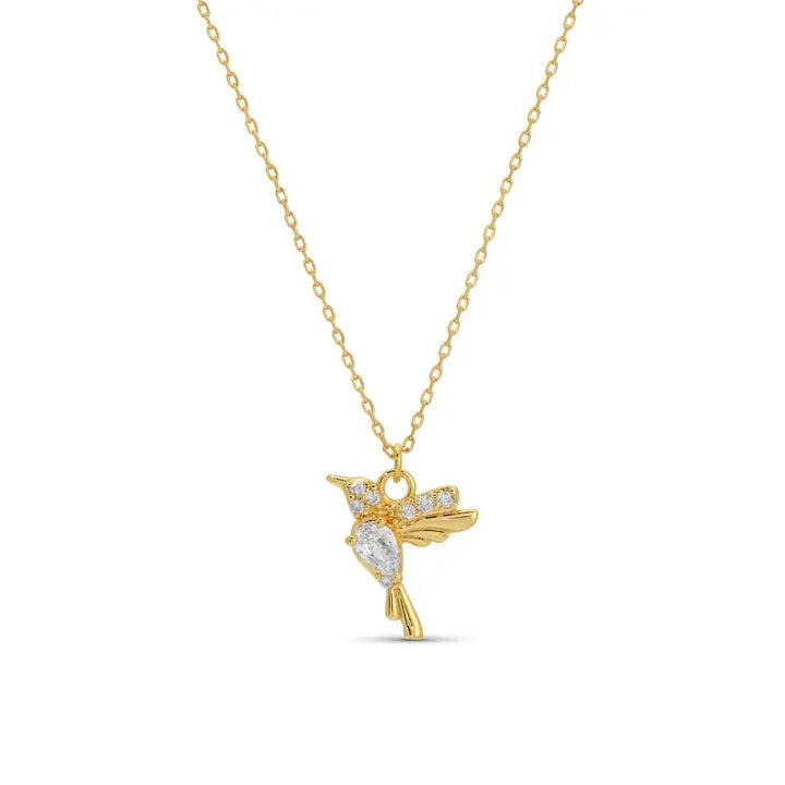 Hummingbird Pendant Necklace