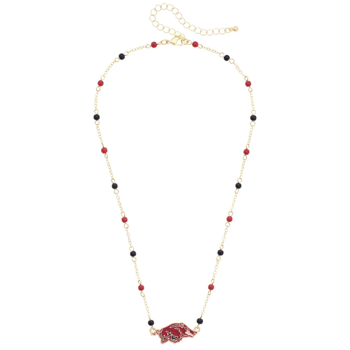 Arkansas Razorbacks Logo Layering Necklace