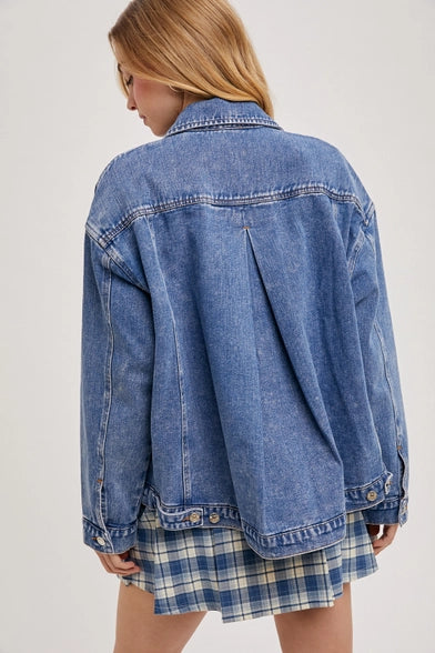 Med. Wash Denim Jacket