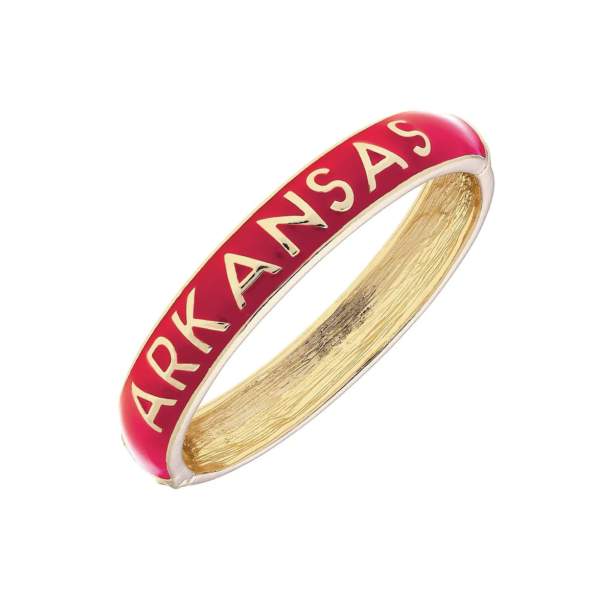 Arkansas Sculpted Hinge Bangle