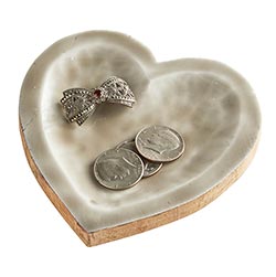 Heart Wooden Tray