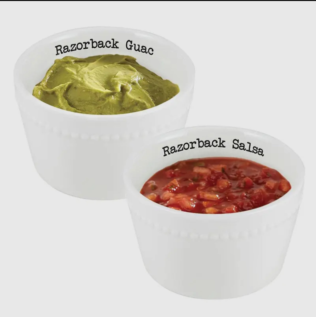 Razorback Salsa & Guac Set
