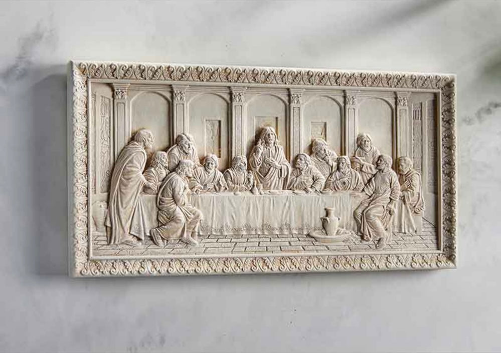 Last Supper Ivory Plaque