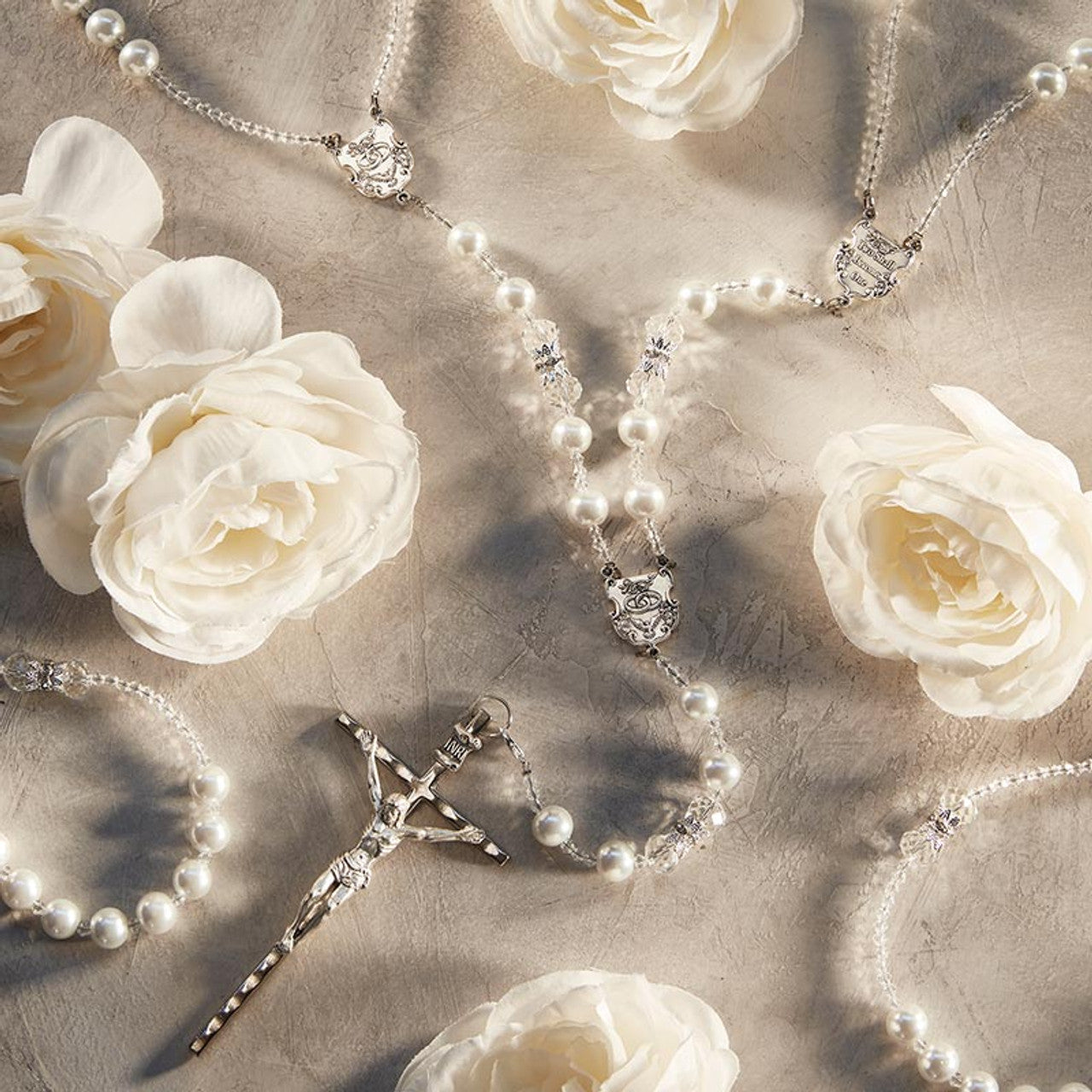 Pearl Lasso Wedding Rosary