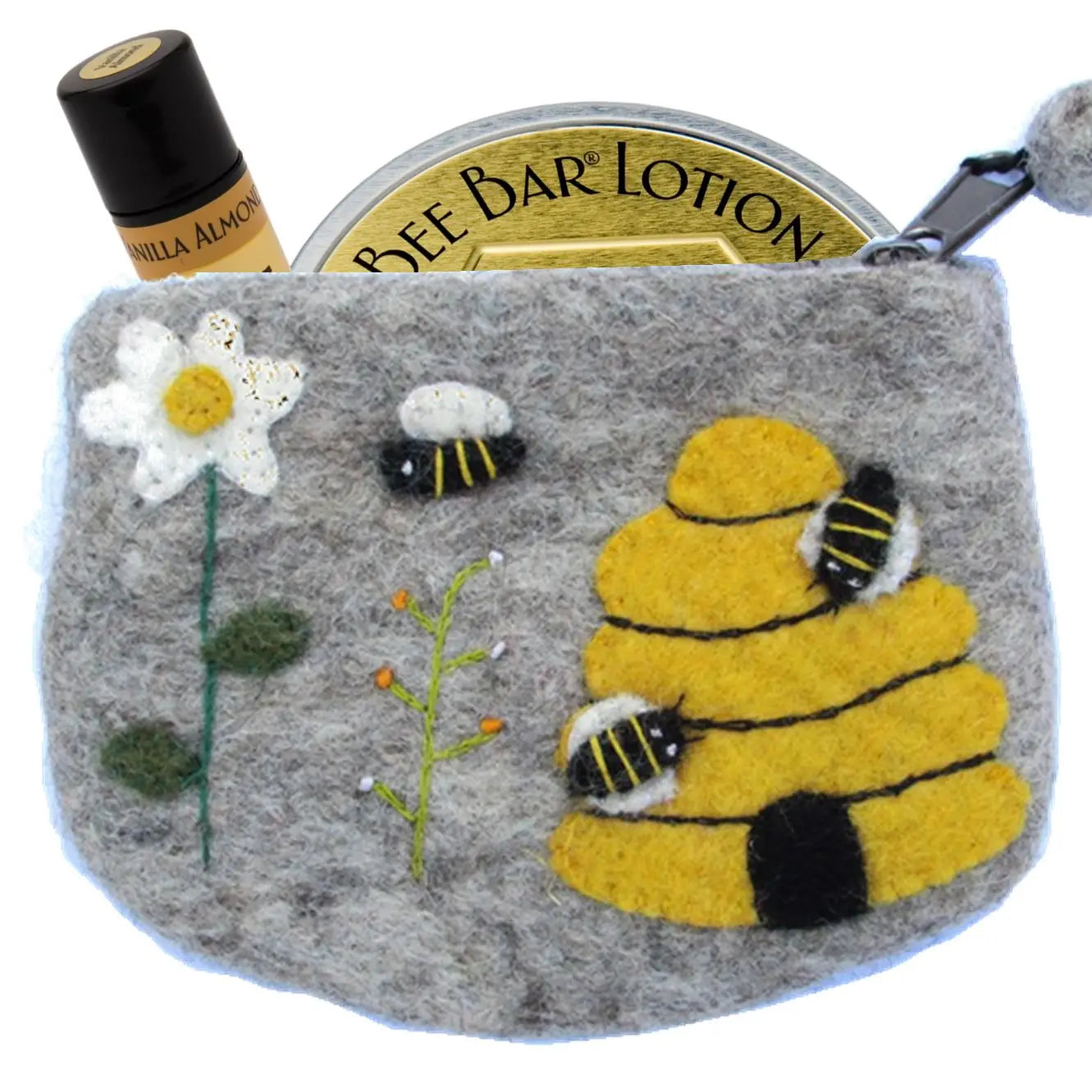 Wool Bee Bag - Handmade
