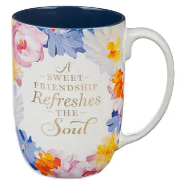 Floral Sweet Friendship Mug