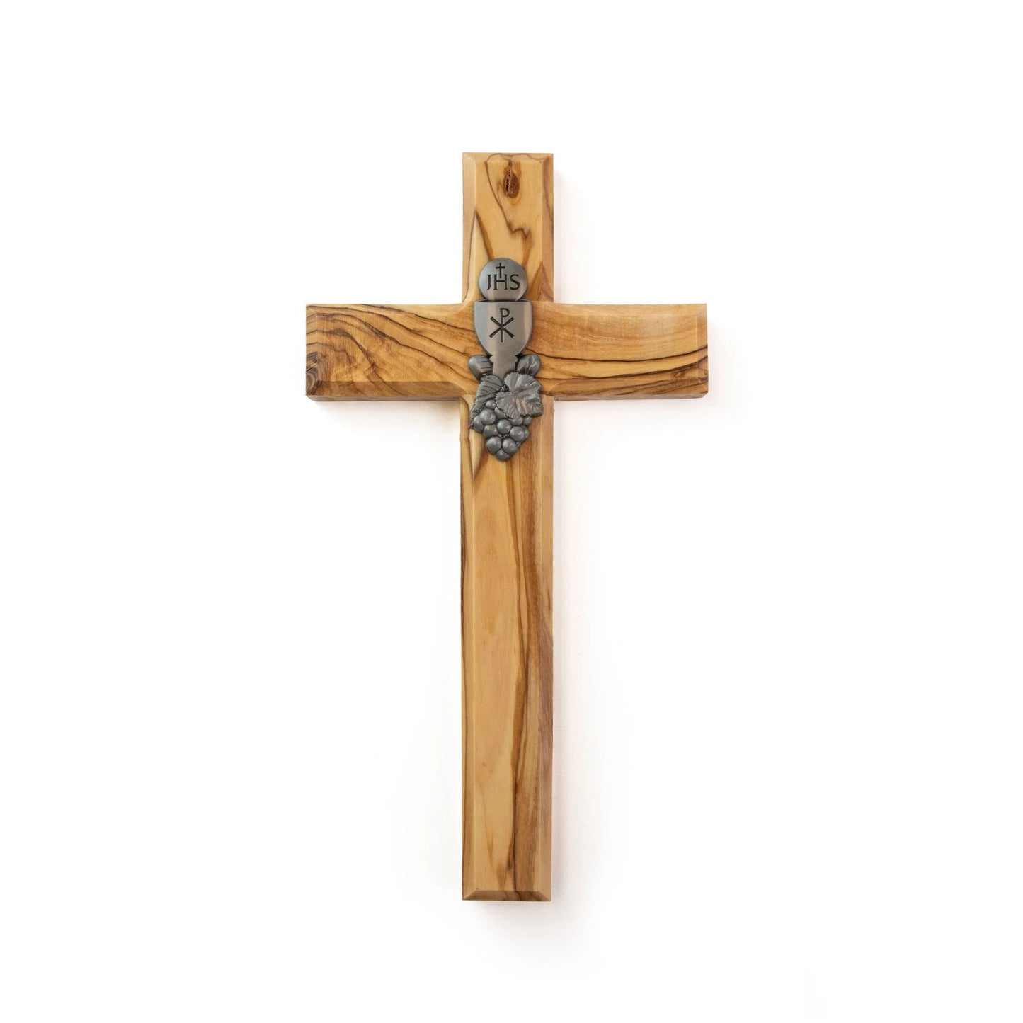 8” Olive Wood First Communion Cross