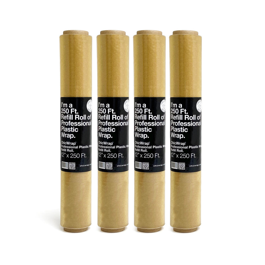 Refill Roll Professional Grade Plastic Wrap 12" x 250'