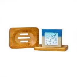 Rectangle Bamboo Soap Dish