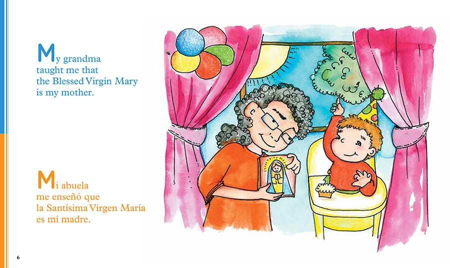 Grandma Taught Me to Love Mary Mi Abuela Me Enseño a Amar a la Virgen Maria