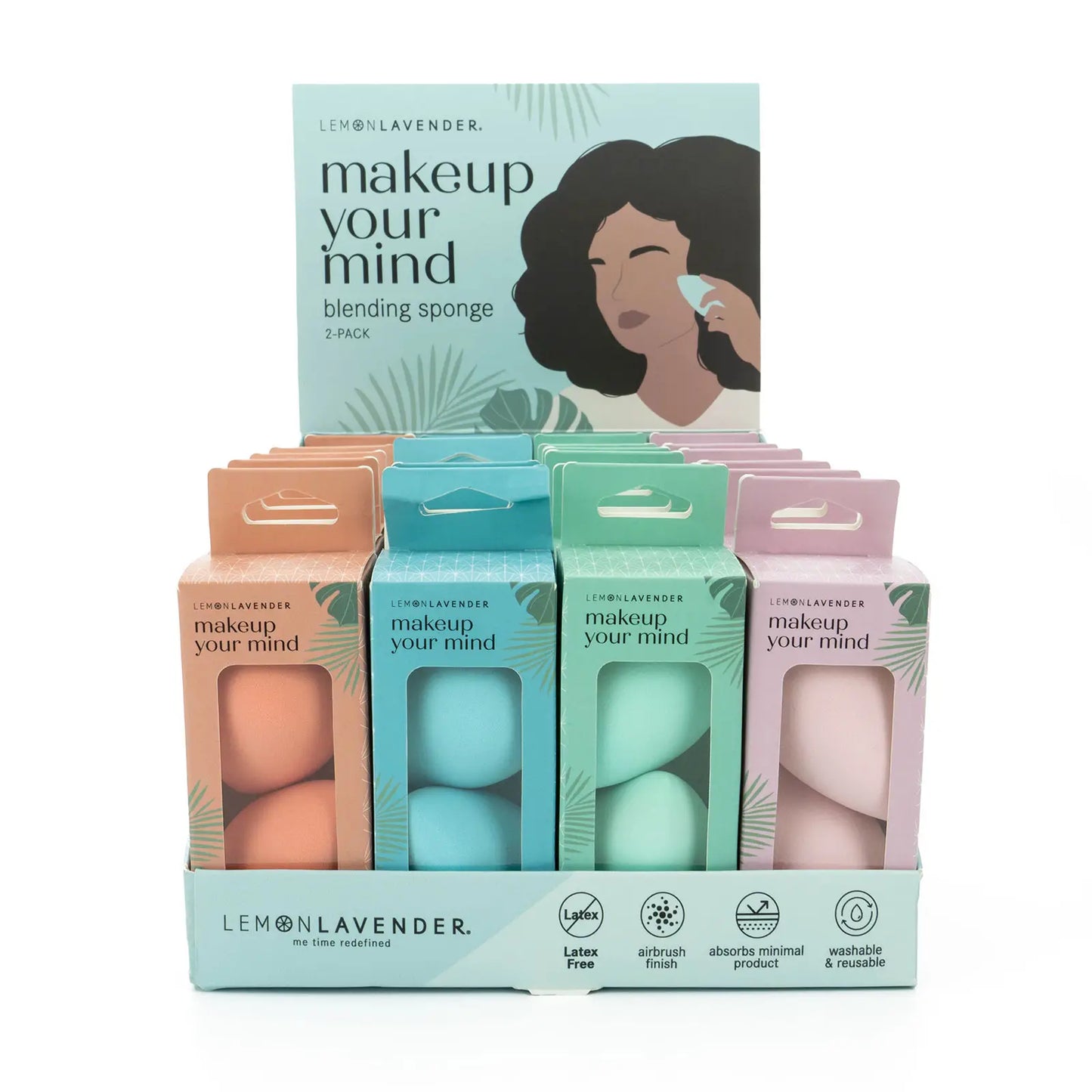 Lemon Lavender 2 Pack Blending Sponge