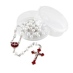 Confirmation Rosary w/case