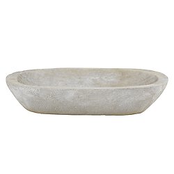 Paulownia Wood Dough Bowl - Small - Grey