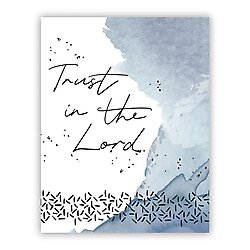 Square Magnet - Trust in the Lord