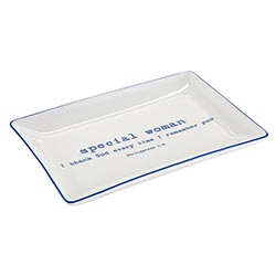 Trinket Tray - Rectangle - Special Woman
