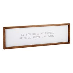 Wall Décor - Framed Plaque - My House