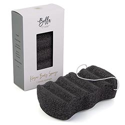 Konjac Gentle Exfoliating Body Sponge - Charcoal