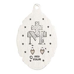 Silver/Blue Miraculous Medal
