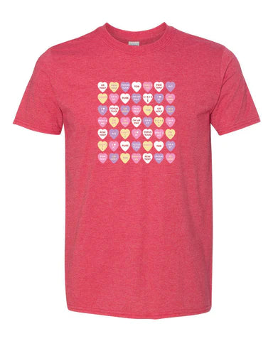Candy Hearts T Shirt