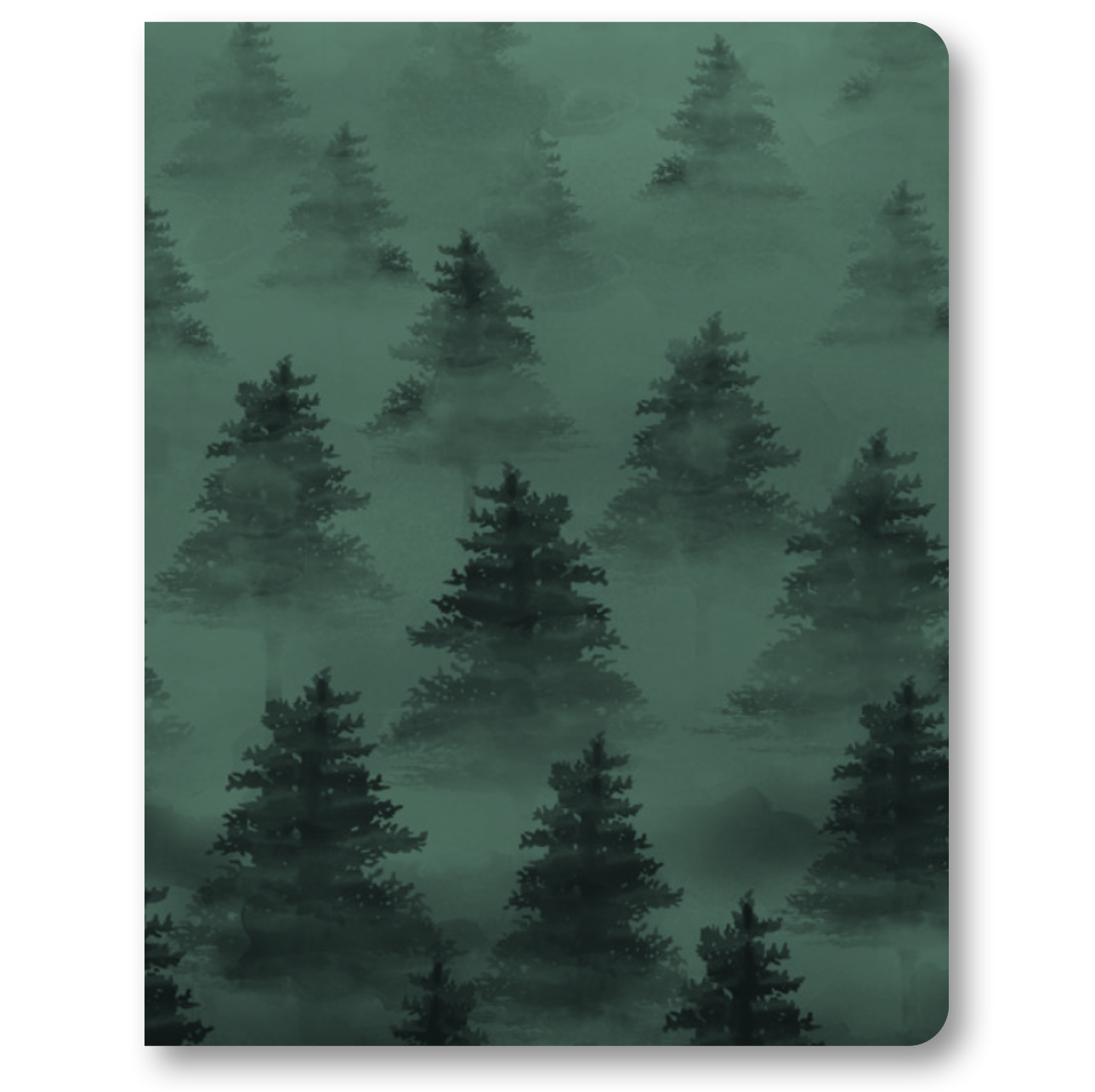 Silence of Nature medium layflat notebook