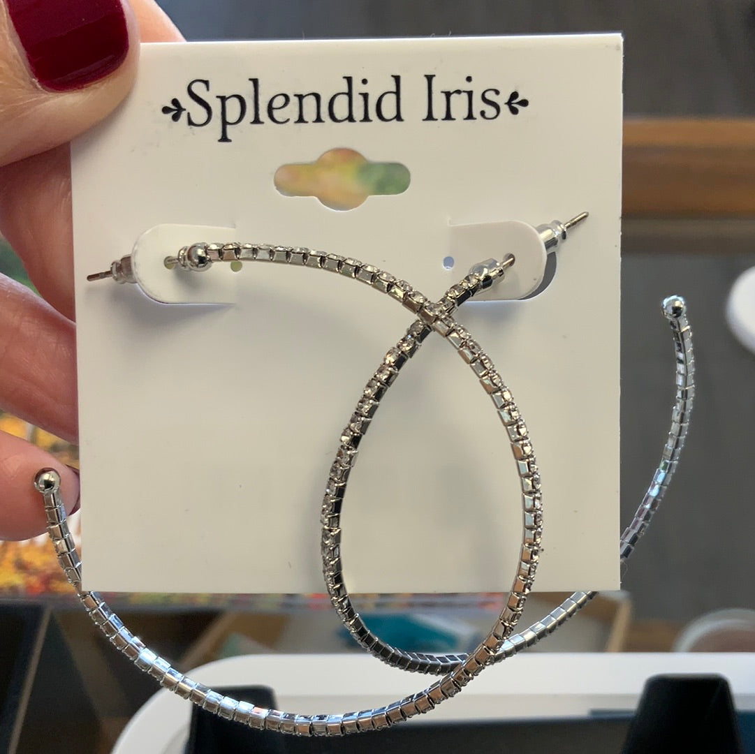 Slendid Crystal Flexible Hoop