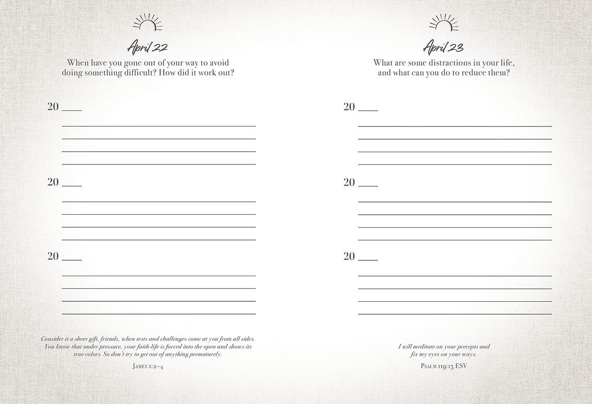A Question A Day: A 3-Year Inspirational Journey - Journal