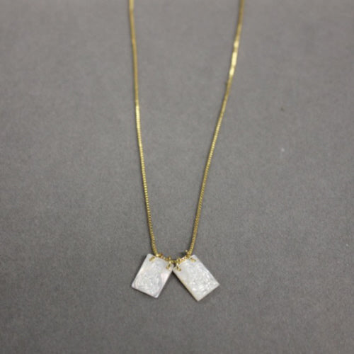 MOP SCAPULAR NECKLACE