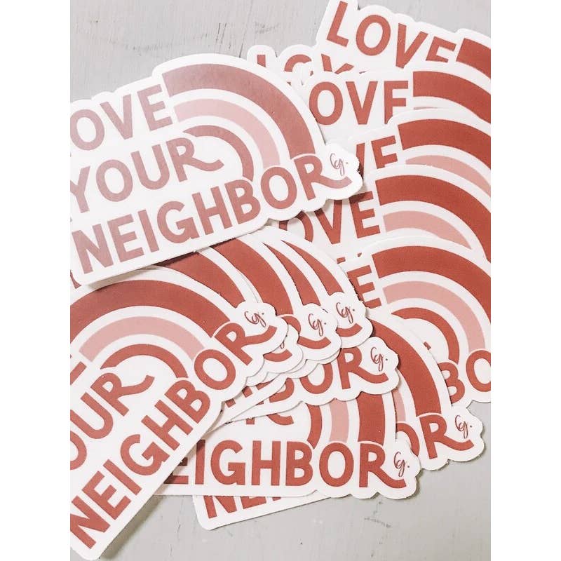 Love Your Neighbor Decal