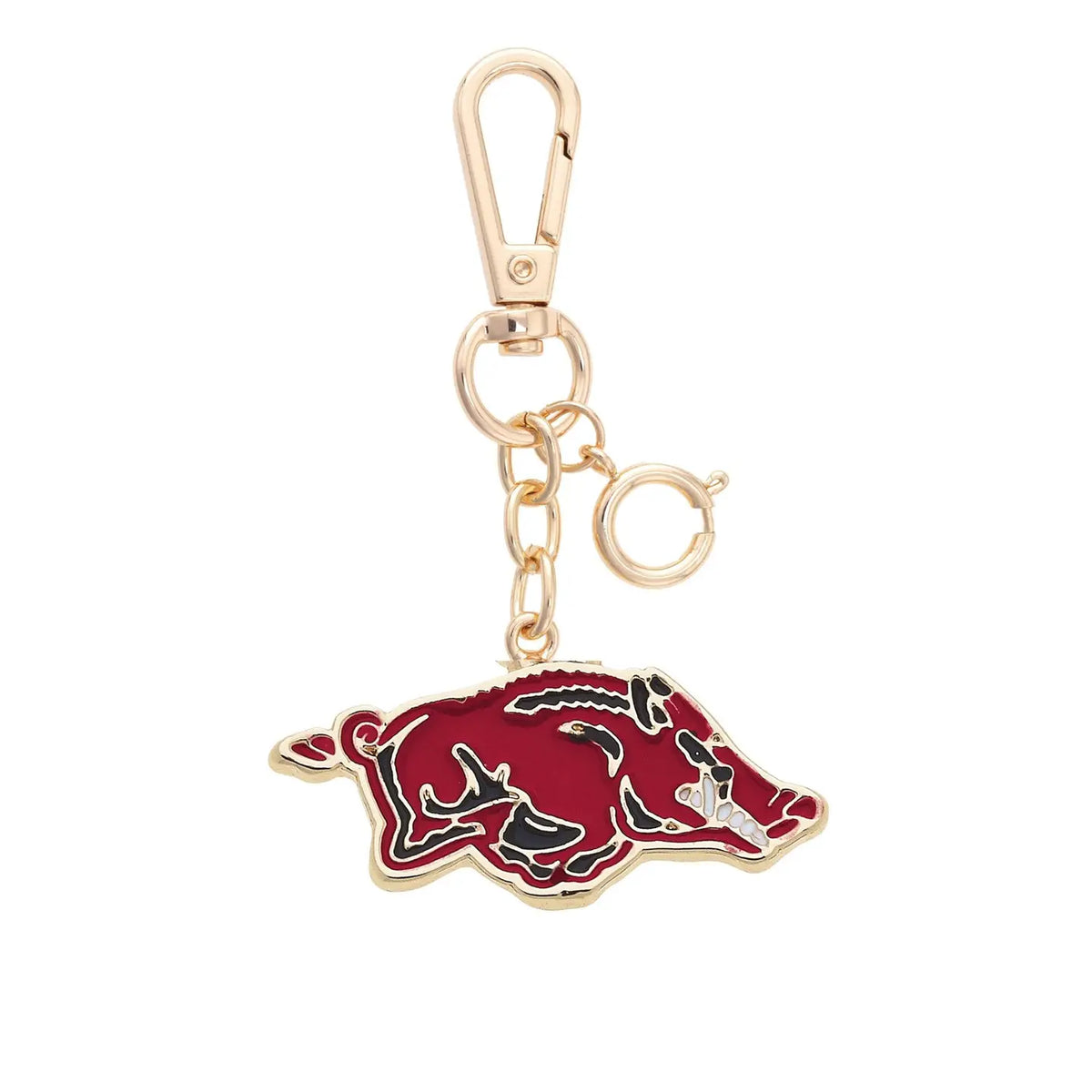 Arkansas Razorbacks Enamel Logo Bag Charm