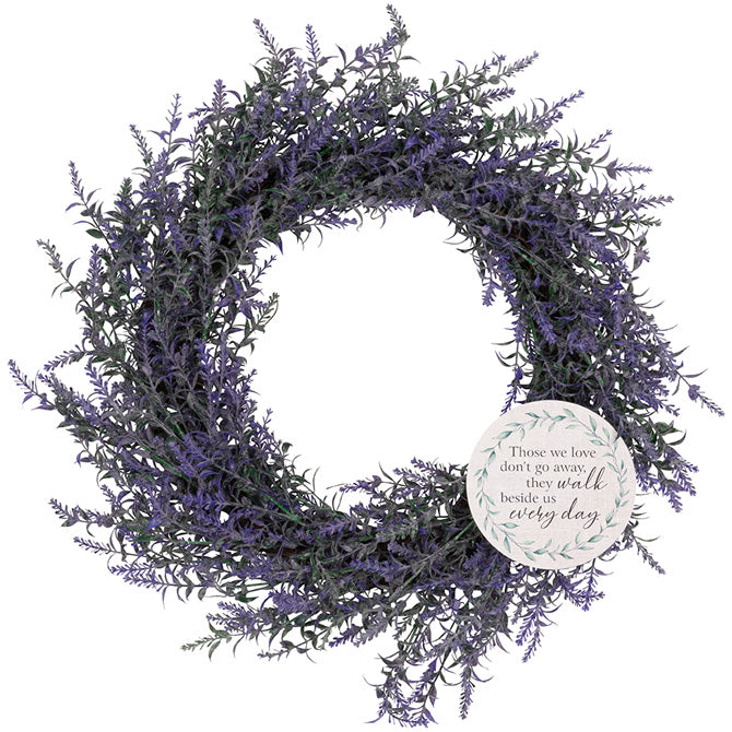 "Walk Beside Us" Artificial Wreath