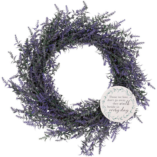 "Walk Beside Us" Artificial Wreath
