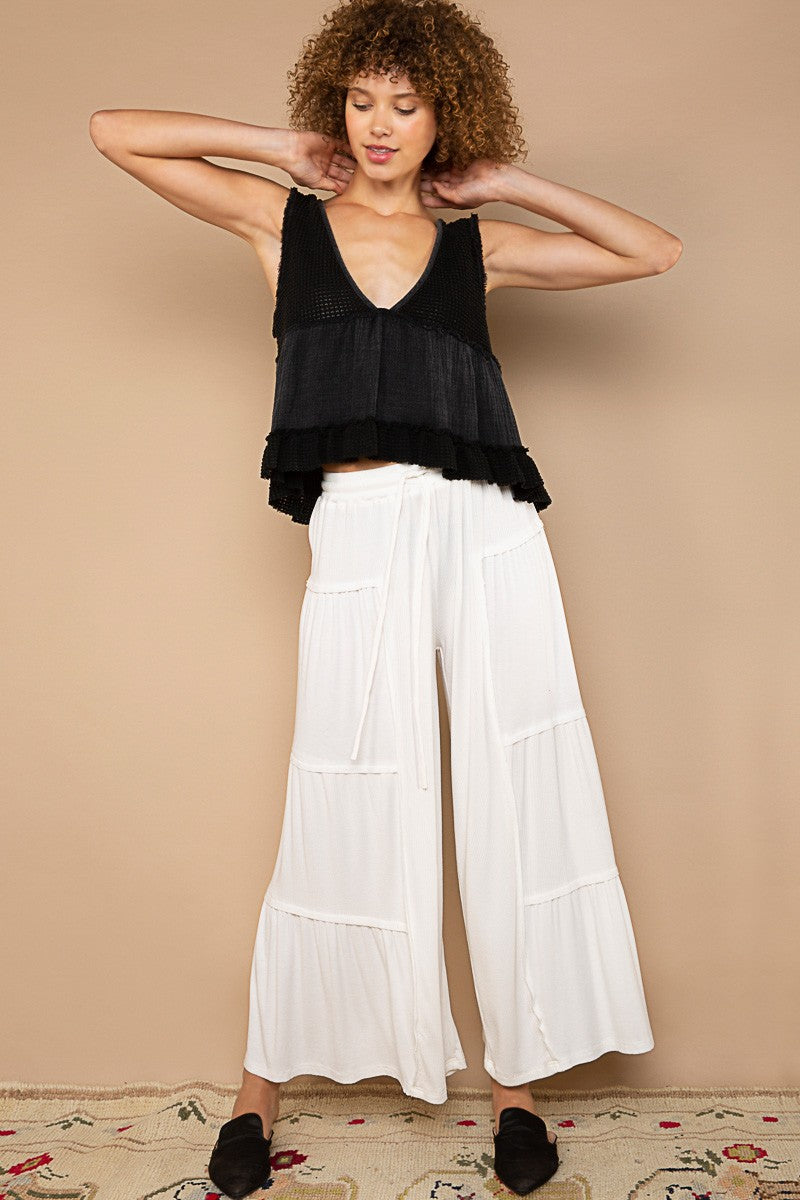 Boho Ribbed Pant