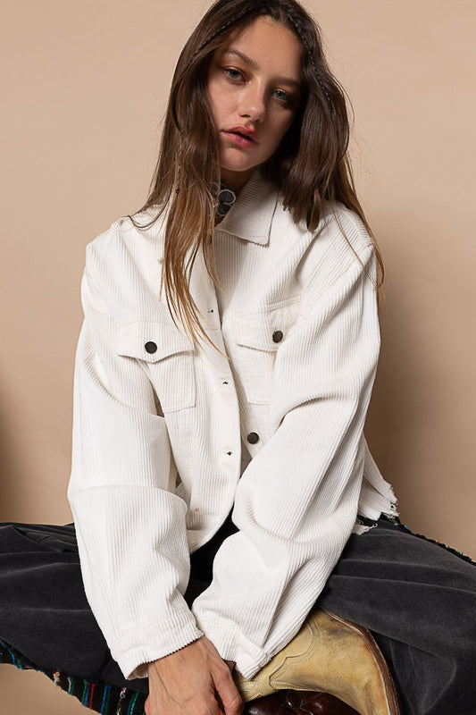 White Cord Jacket