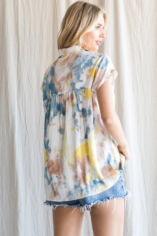 Blueberry Lemonade Blouse