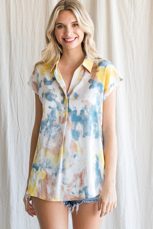 Blueberry Lemonade Blouse