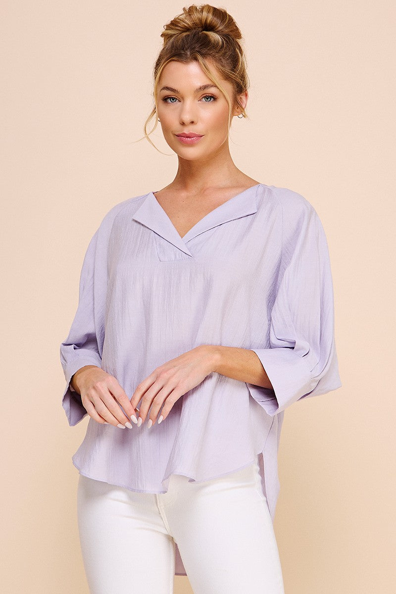 Soft Lilac Blouse