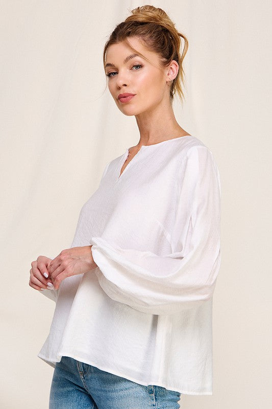Textured Woven Blouse