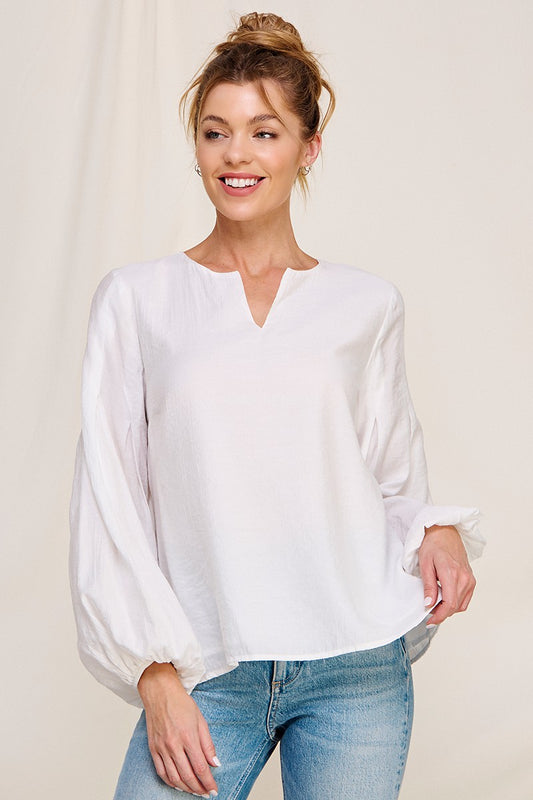 Textured Woven Blouse