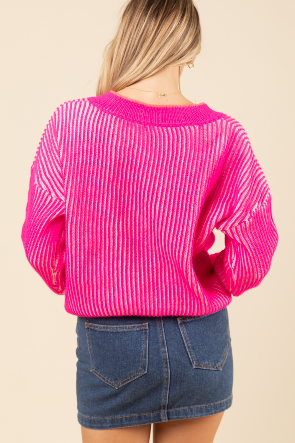 Strawberry Taffy Sweater