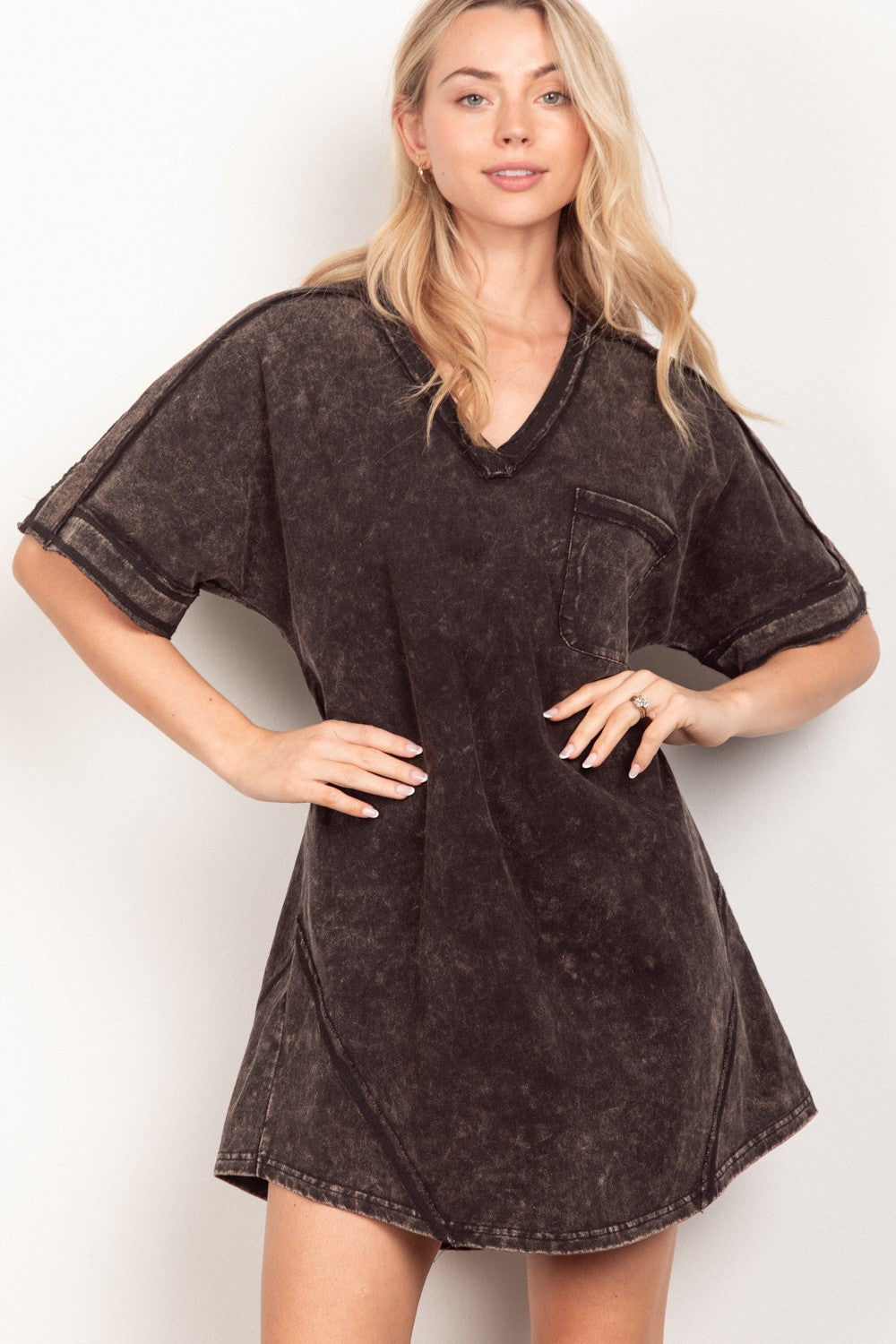 Washed T-Shirt Dress